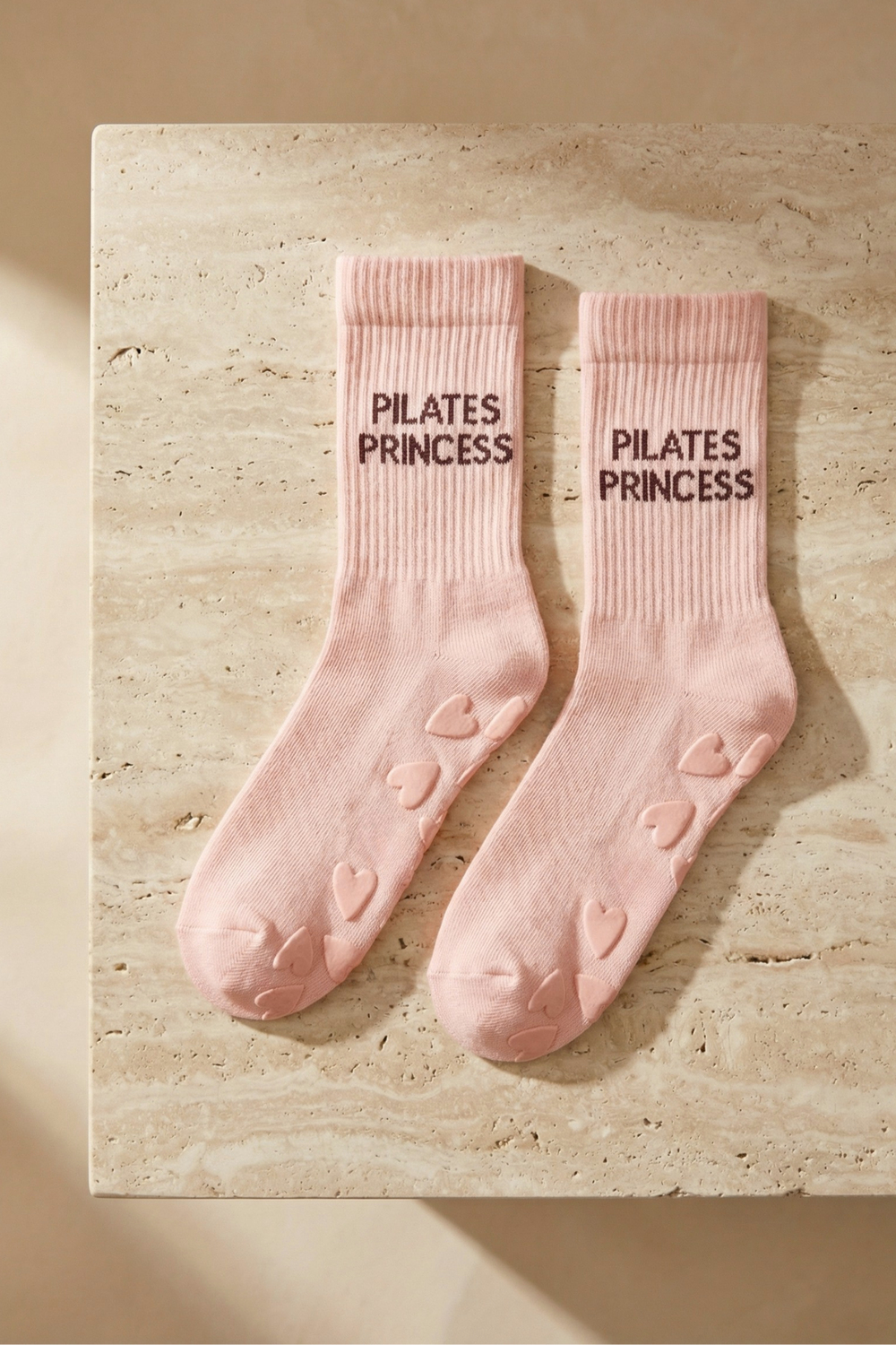 Kadın Soket Pilates Çorabı Pembe