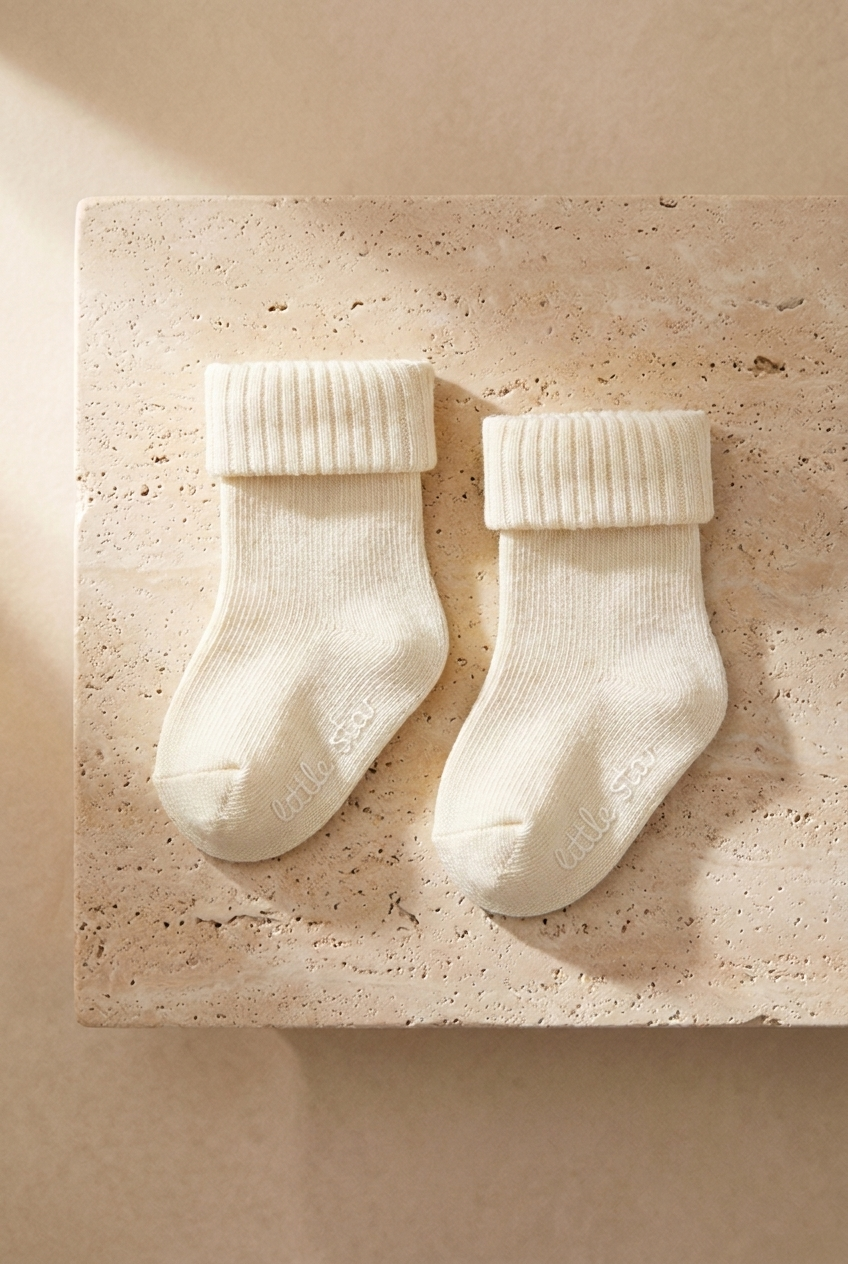 Kız Bebek 5li Karışık Paket Soket Çorap Çok Renkli
