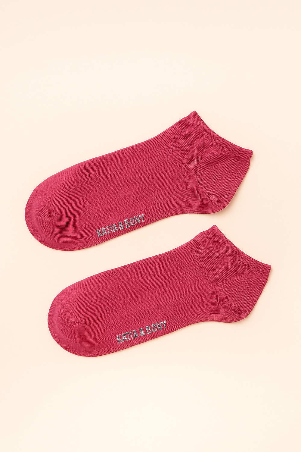 Kız Çocuk Step Çorap Koyu Pembe