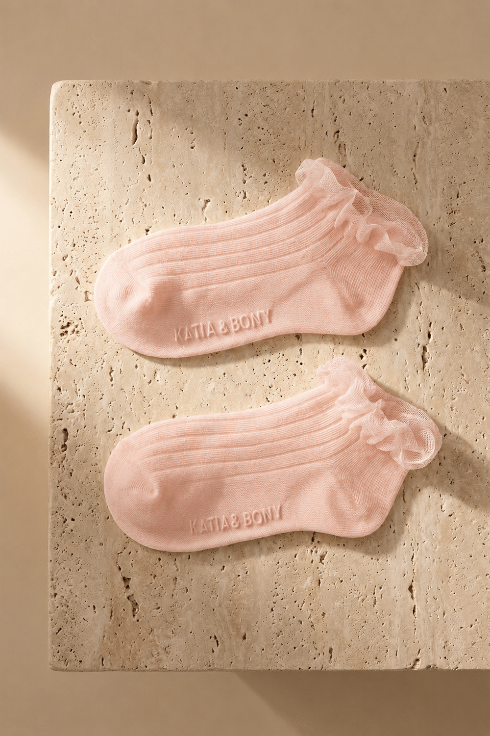 12501G1034 TÜL AKSESUARLI KIZ ÇOCUK STEP ÇORAP Pembe