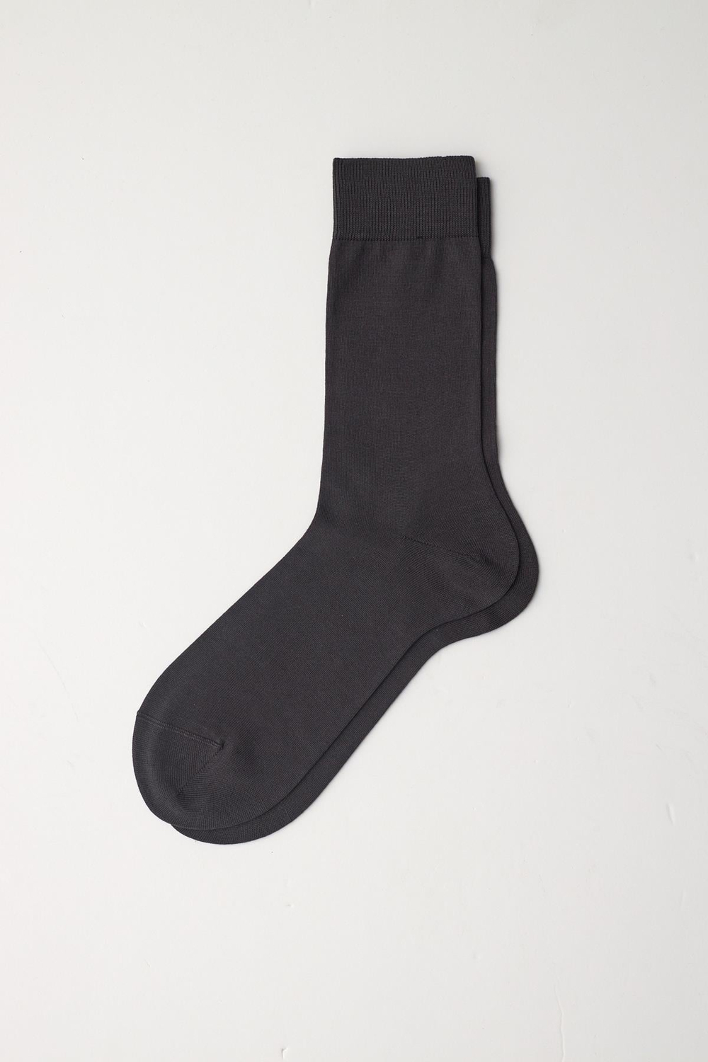 Mercerized Mens Sock Socks Gray
