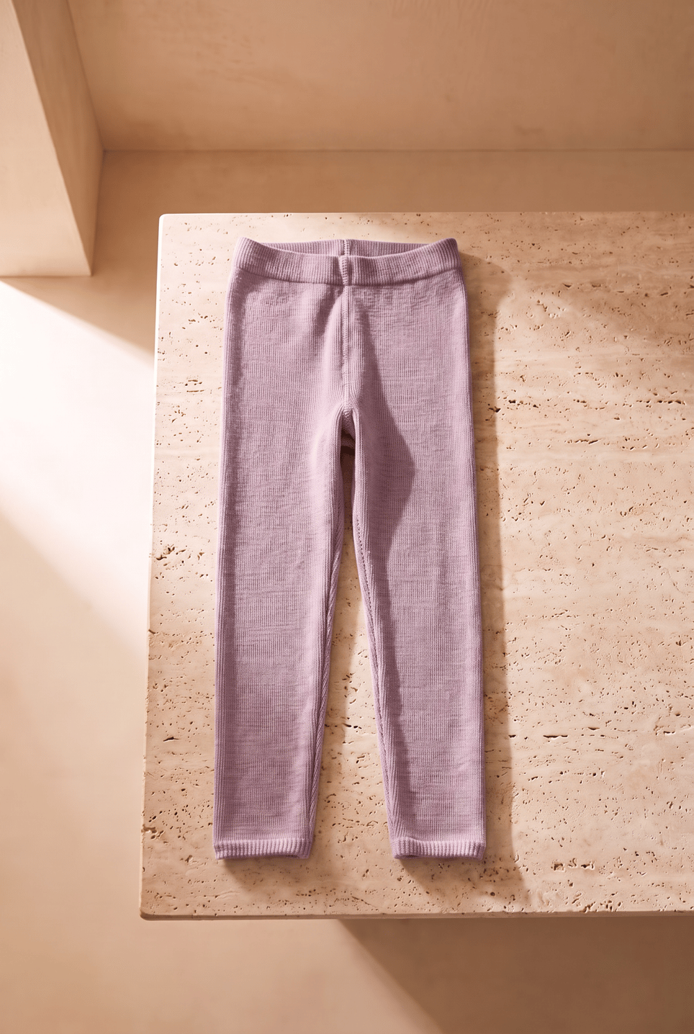 Cotton Childrens Tights Lilac