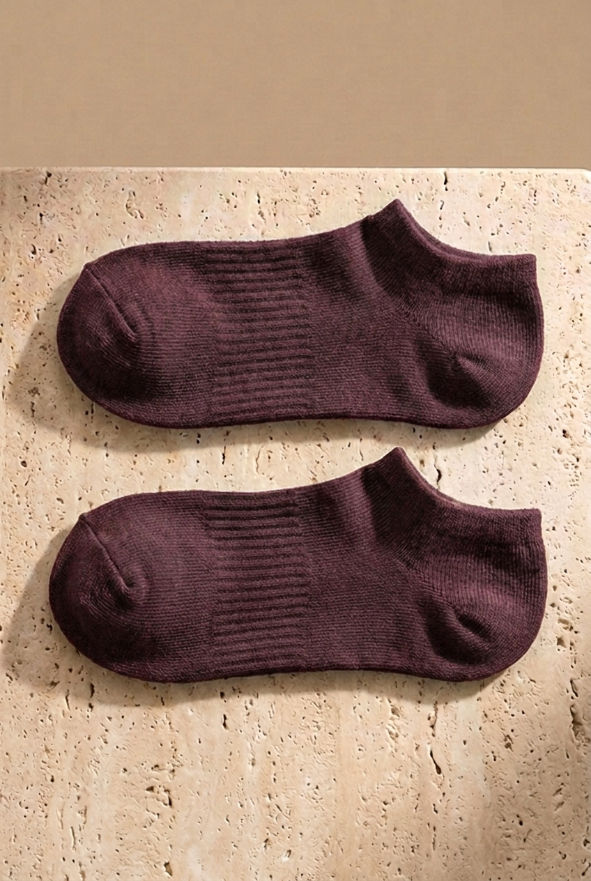 Unisex 5li Basic Step Çorap Pembe Mix