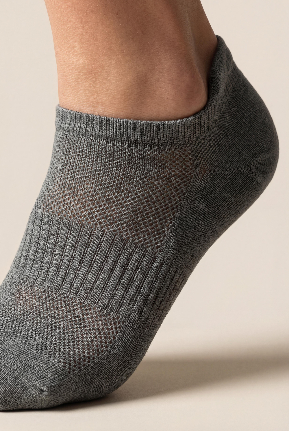 Unisex 5li Basic Step Çorap Siyah Mix