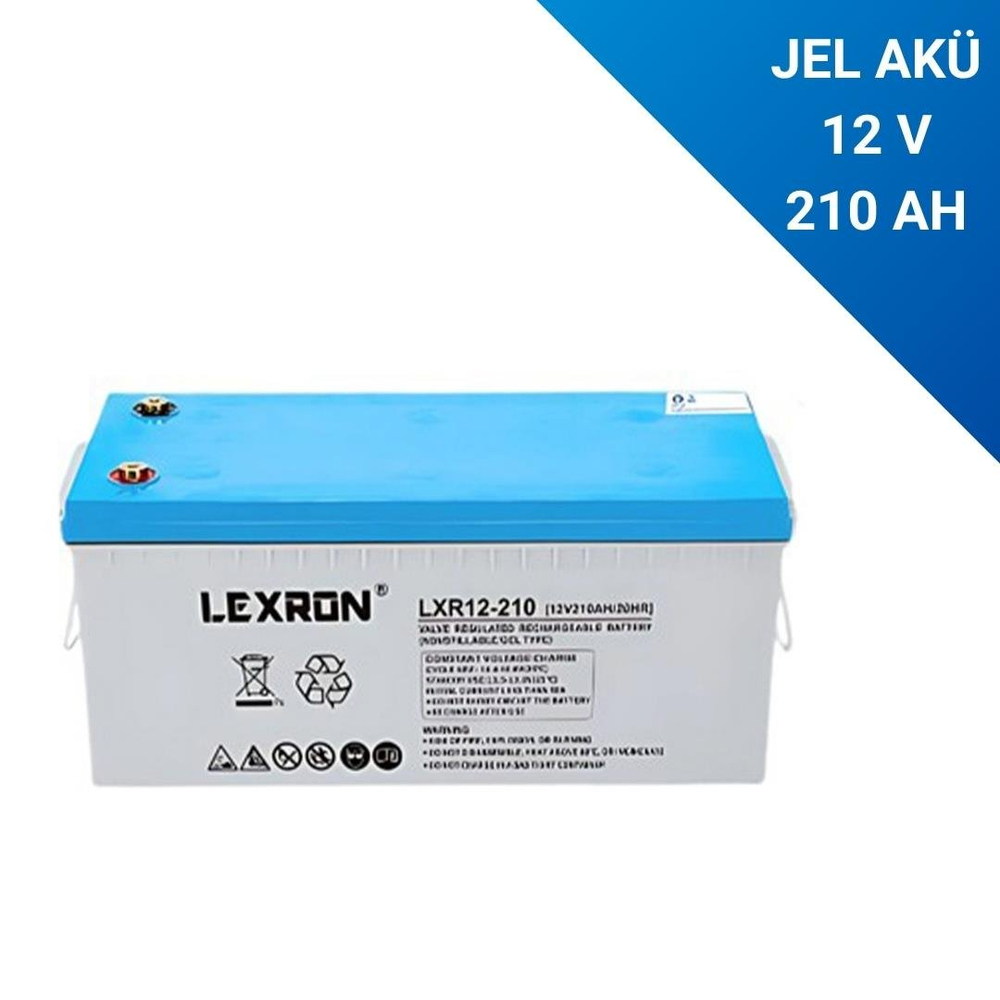 Kün Enerji Jel Akü (12V/210AH) | Cimritilki.com