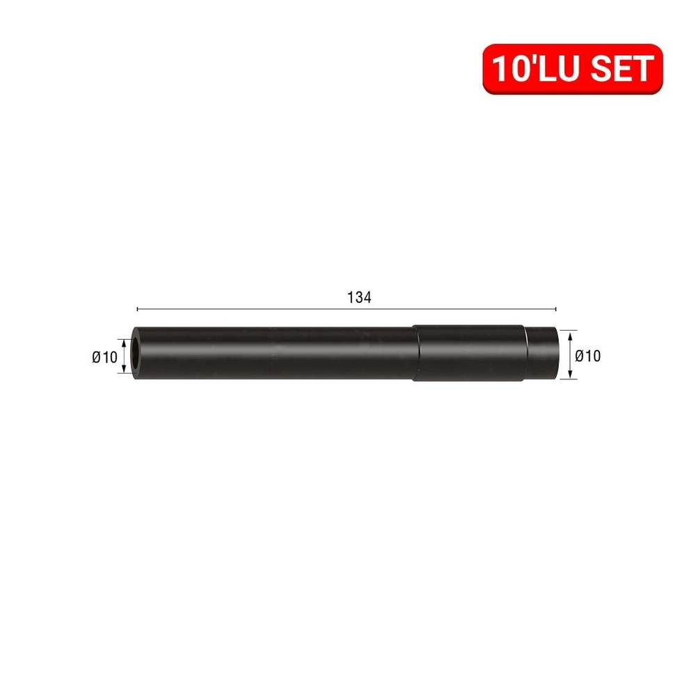 Melasty Kısa Süt Hortumu (Setli) (Kauçuk - 10 lu Paket) | Cimritilki.com