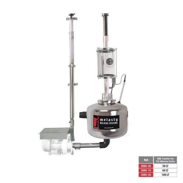 Melasty Süt Sağım Sistemi Süt Aktarma Grubu (60 Litre) | Cimritilki.com
