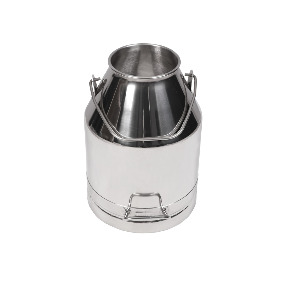 Melasty Süt Sağma Makinesi Paslanmaz Süt Güğümü (30 Litre İki Kulplu Geniş Ağız) (Kapak Hariç) | Cimritilki.com