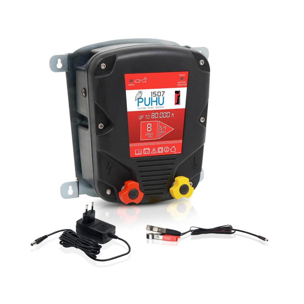 Puhu Elektrikli Çit Cihazı (8 Joule = 80.000 M) | Cimritilki.com