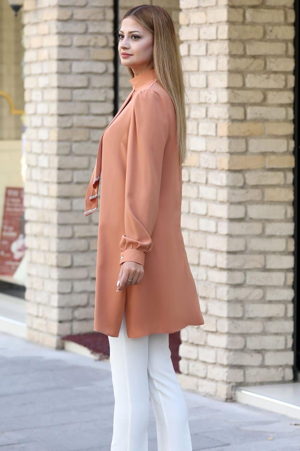 Işıl Tesettür Tunik Camel