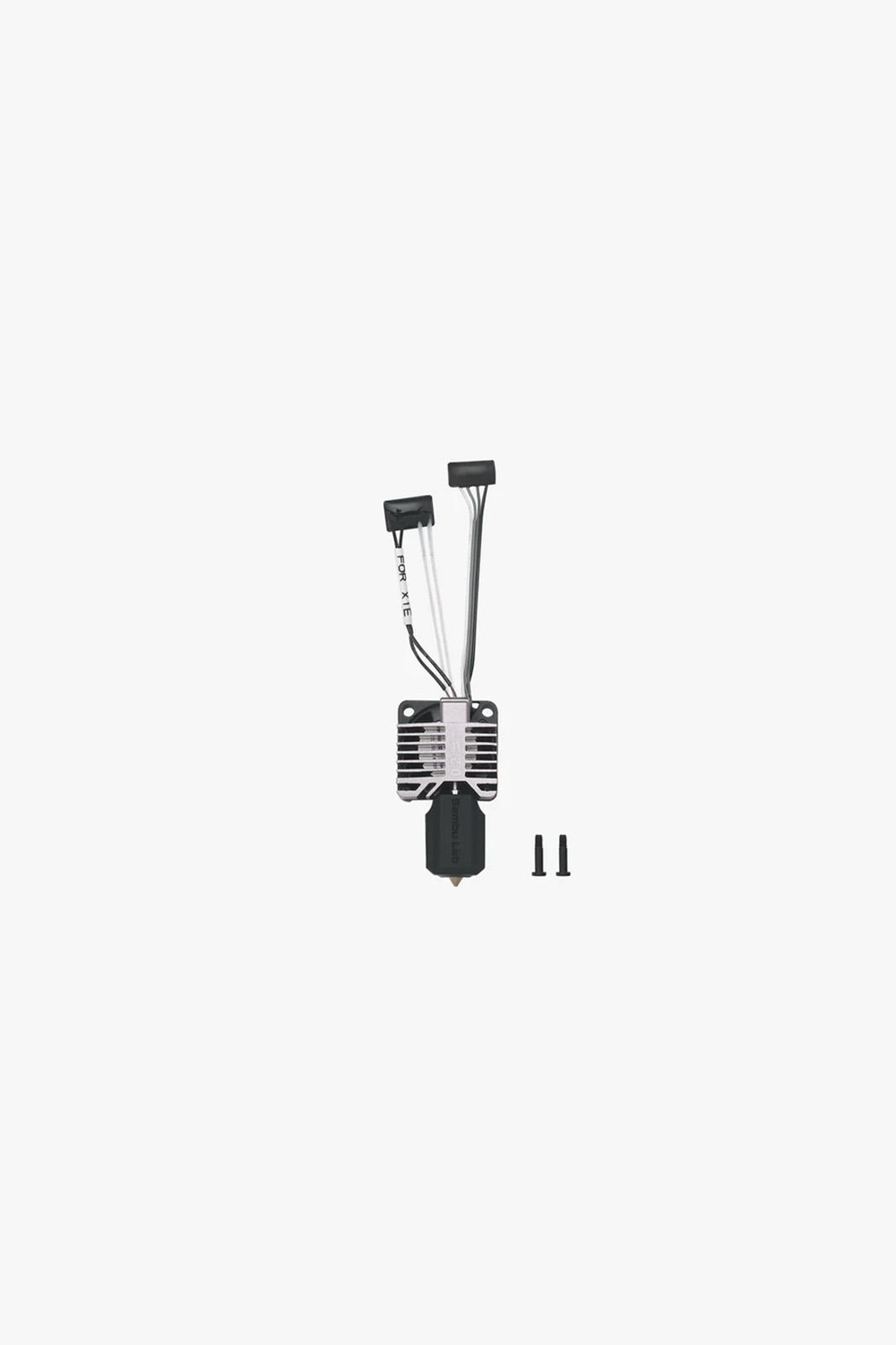 Bambu Lab Complete Hotend Assembly With Hardened Steel Nozzle 0.2 mm  X1E