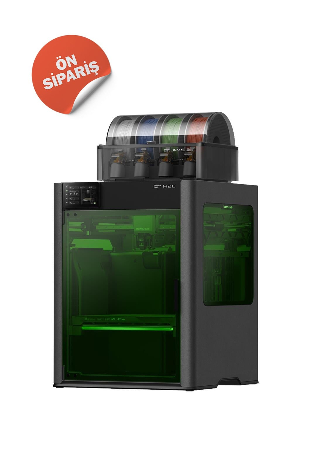 Bambu Lab H2C Laser 10W Full Combo 3D Yazıcı (Ön Sipariş)