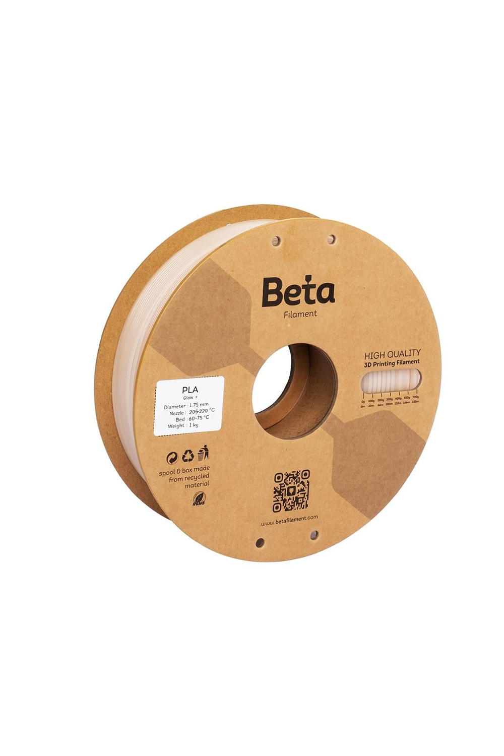 Beta PLA Ultra-Glow Multicolor