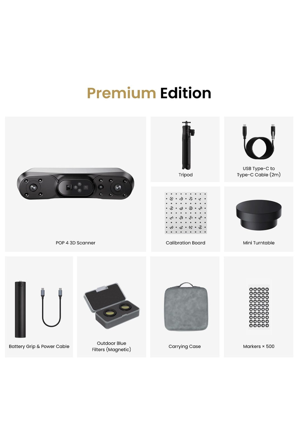 Revopoint POP 4 Premium Edition 3D Tarayıcı