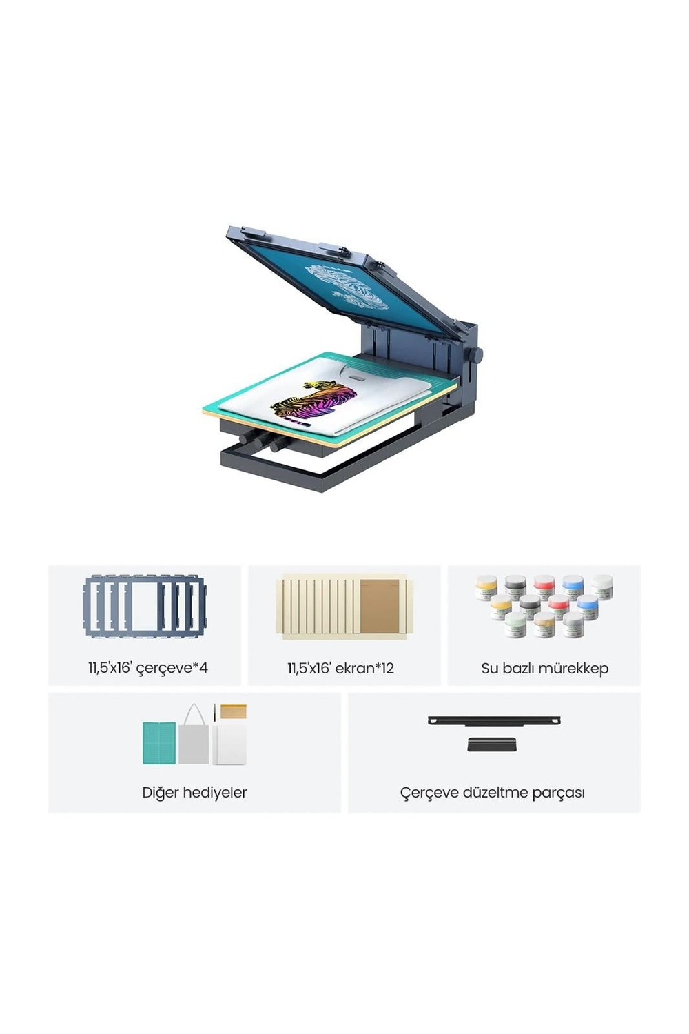 xTool Screen Printer 1.0 Multi Color Kit