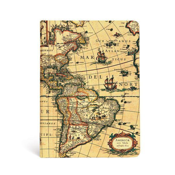 Paperblanks Western Hemisphere Sert Kapak 13x18 cm Çizgili Defter PB5298-2