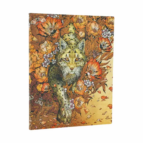 Paperblanks Lynx Rising Art Yumuşak Kapak 18x23 Çizgisiz Defter FB1360-1