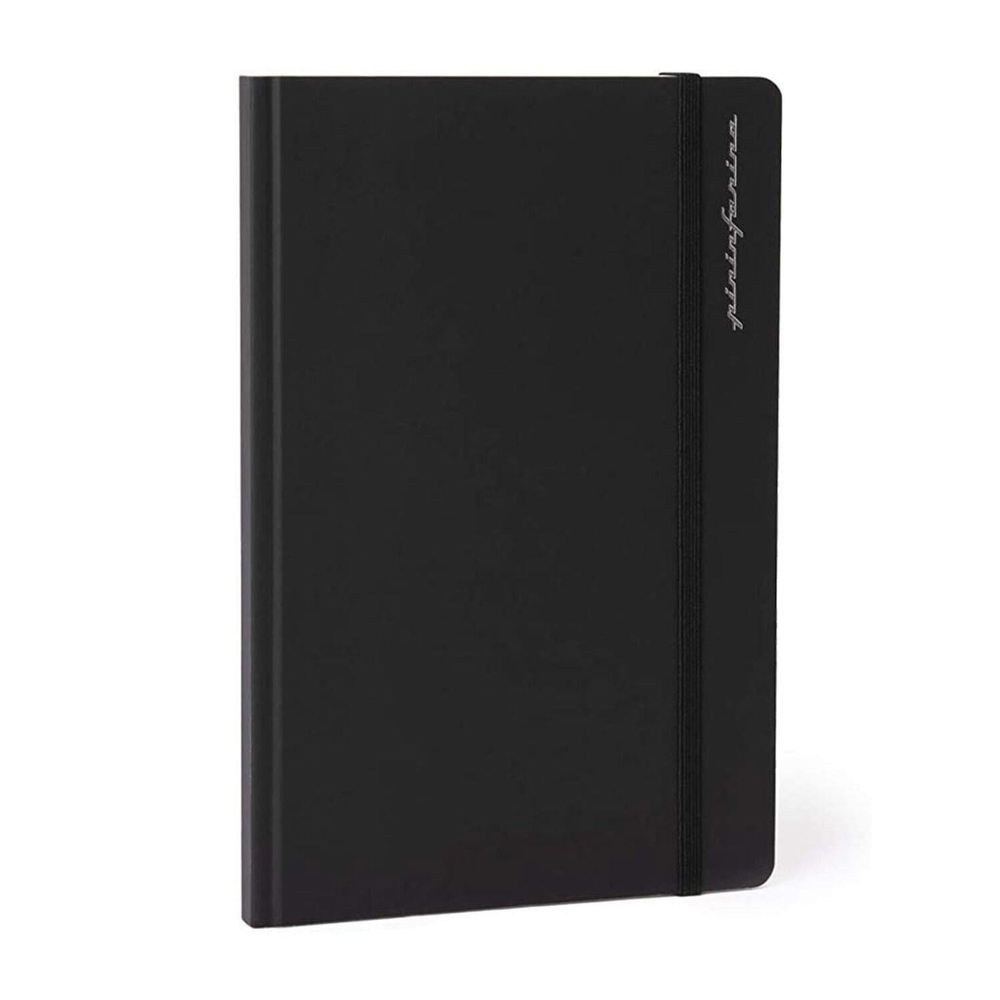 Pininfarina Stone Paper Defter Noktalı Siyah PNF1421DOBK