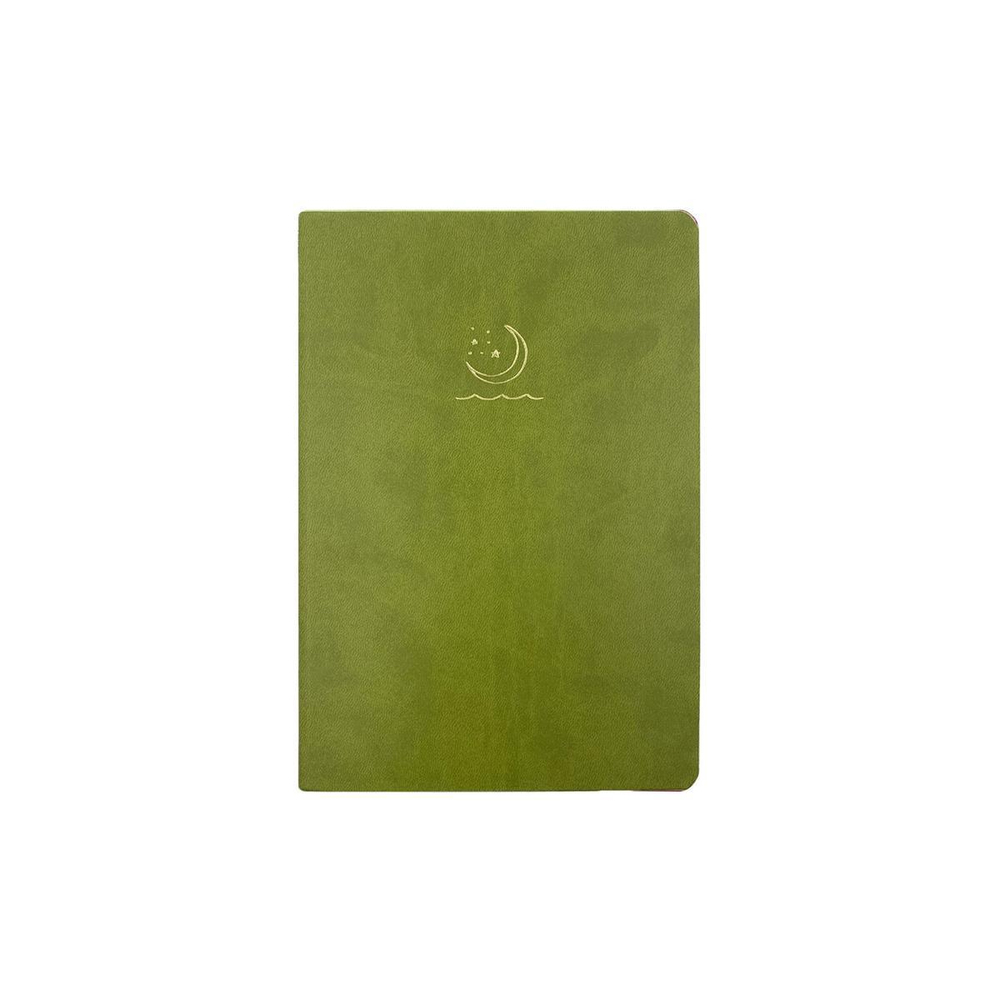 Keskin Color 13.5x19.5 Termo Deri Çizgili Flexy Defter Winner - Koyu Yeşil