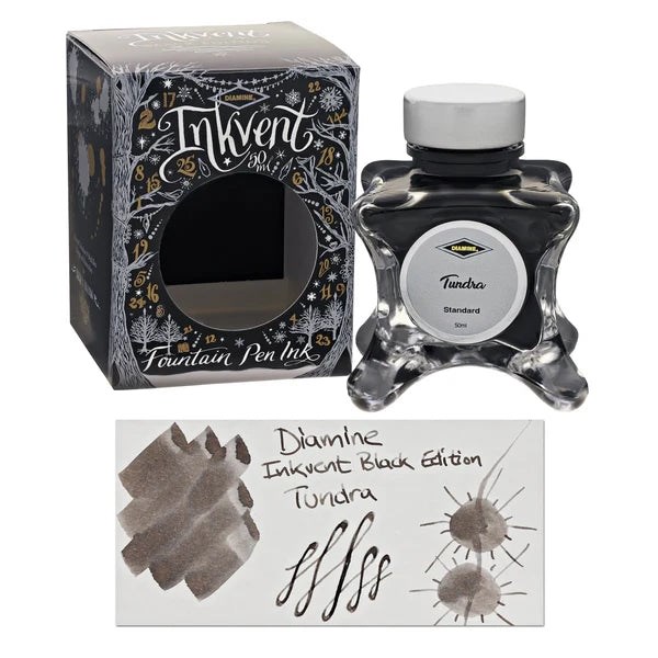 Diamine Inkvent Black Edition Collection Şişe Mürekkep 50ml Tundra