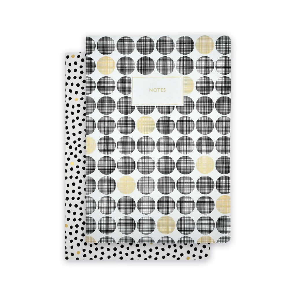 EPISODE MONOCHROME MIX SET OF 2 B5 NOTEBOOKS