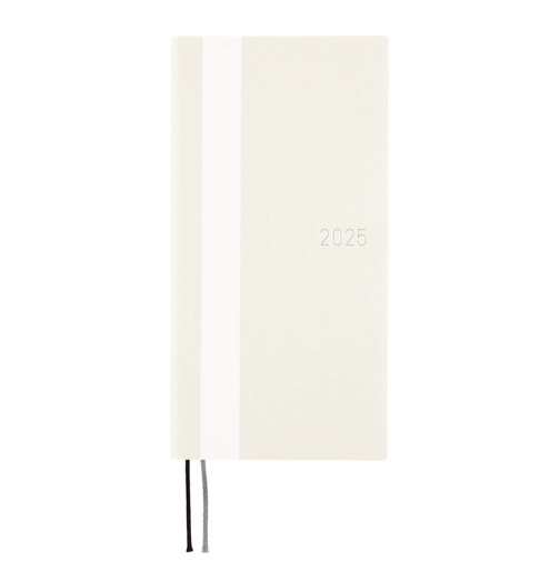 Hobonichi Techo Weeks Japanese Version - White Line Ivory 2025 Jan. Start