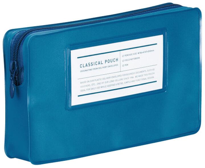 Kokuyo Classic Pouch Kalemlik Blue