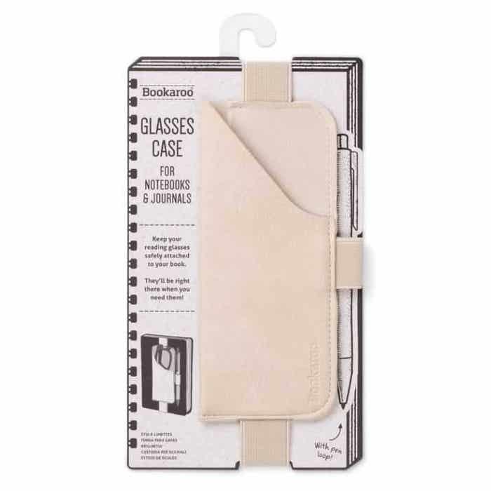 IF Bookaroo Glasses Case Lastikli Gözlük Kılıfı - Cream 