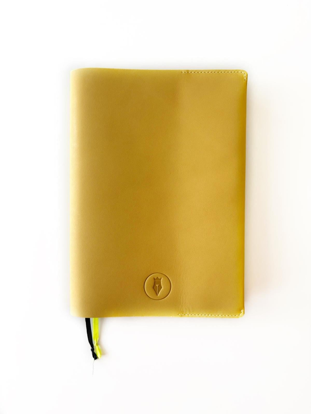 Eng Leather A5 Ebatlı Hakiki Deri Defter Kılıfı - Sun Flower