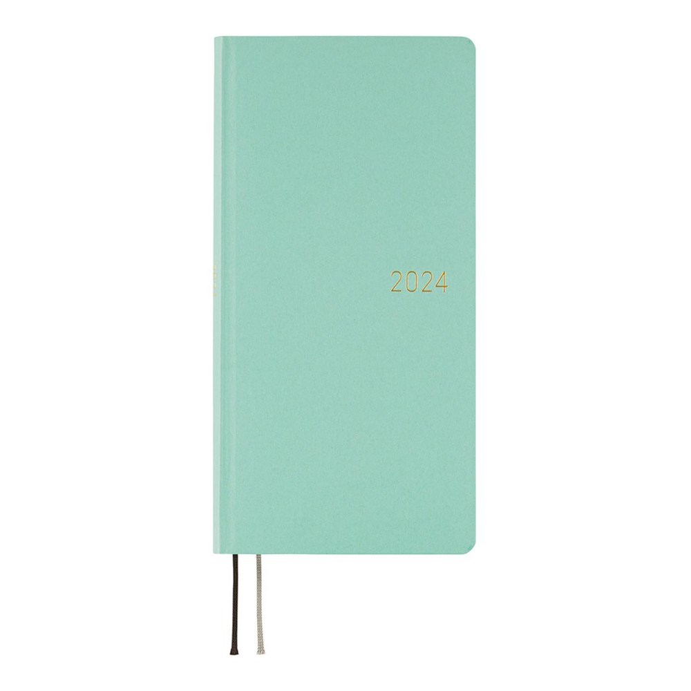 Hobonichi Techo Weeks Japanese Version 2024 Jan. Start Pale Blue-Green