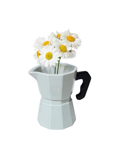 DOIY Seramik Özel Tasarım Moka Pot Vazo
