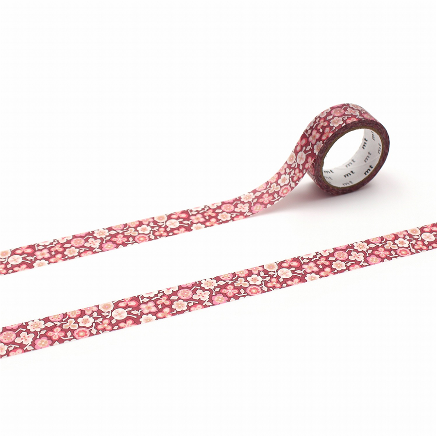 Kamo-i Masking Washi Tape 15mm×5m Liberty Luana Farr