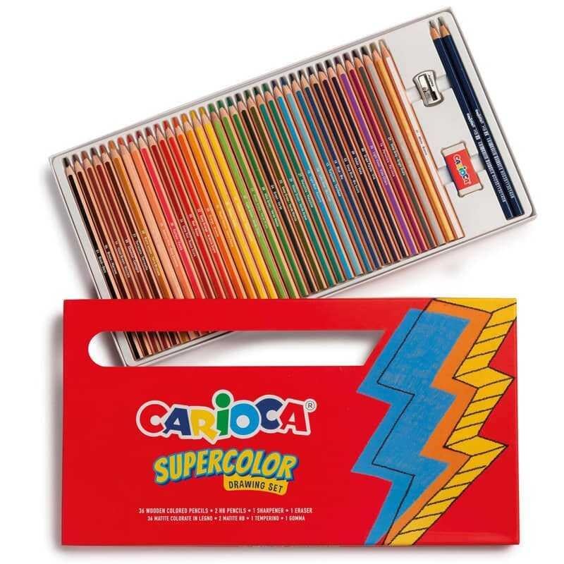 Carioca Supercolor 40 Parça Çizim Seti 4