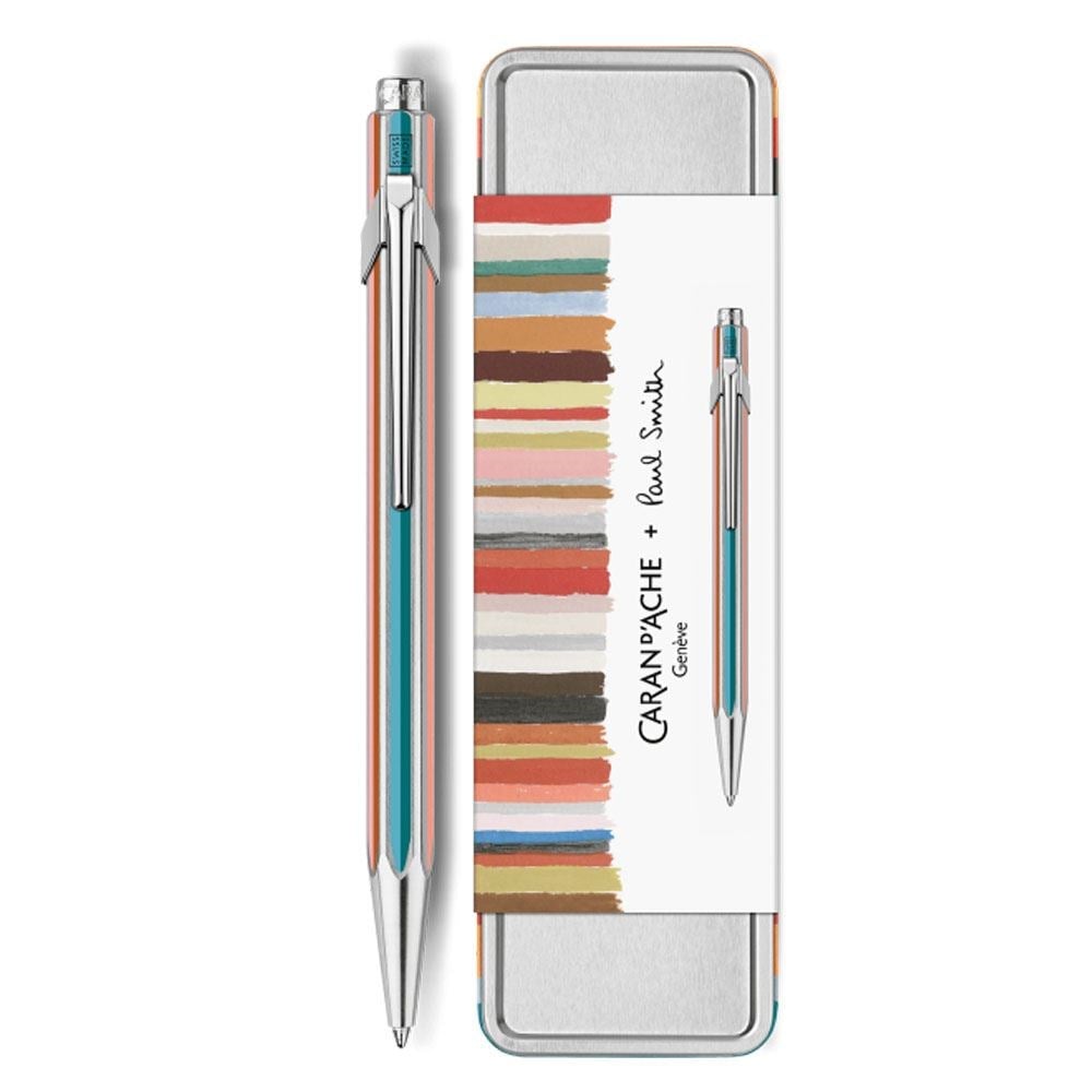 Caran d'Ache + Paul Smith 5th Edition 849 Tükenmez Kalem Silver 849.345