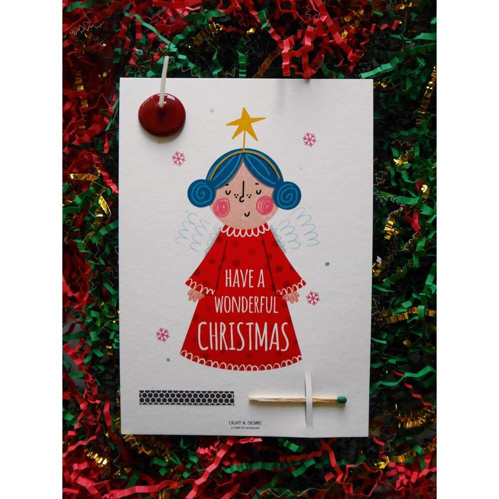 Light & Desire “Have a Wonderful Christmas”  Yeni Yıl Dilek Kartı