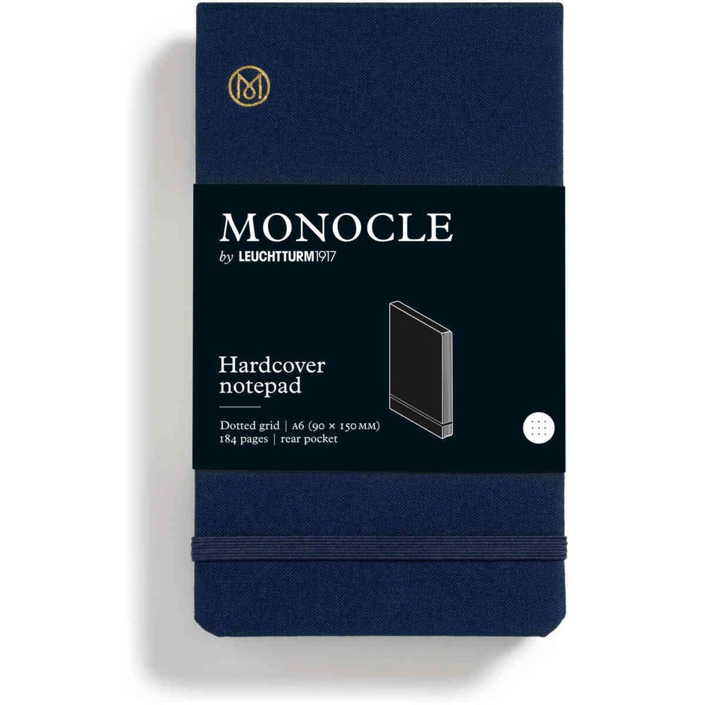Leuchtturm1917 x Monocle Limited Edition  Not Defteri  Pocket (A6) Sert Kapak, 184 Noktalı Navy 369233