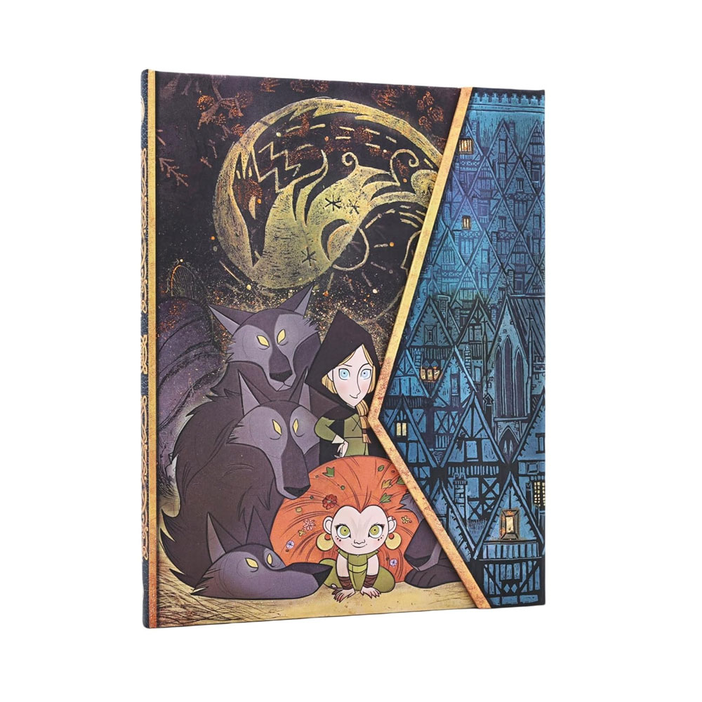 Paperblanks WolfWalkers Sert Kapak 18x23 Çizgisiz Defter PB9970-3