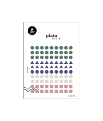 Suatelier Deco Sticker Plain Label Stickers 1625 Plain 21