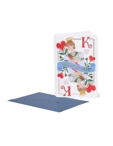 Legami Limited Edition Kartpostal King of My Heart
