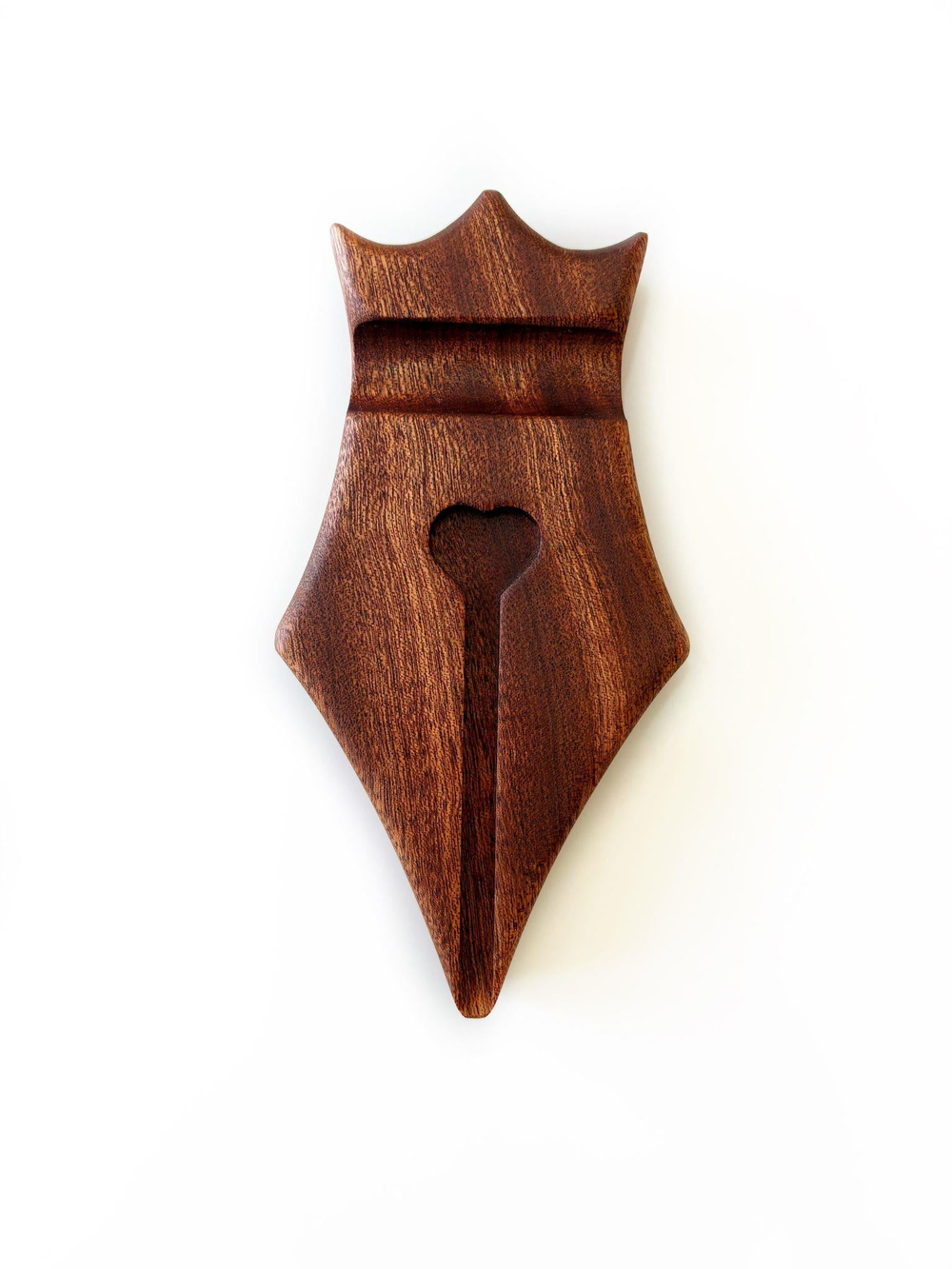 Eng Leather Mahogany Gerçek Ahşap Dolma Kalem Pen Rest Kalem Standı 