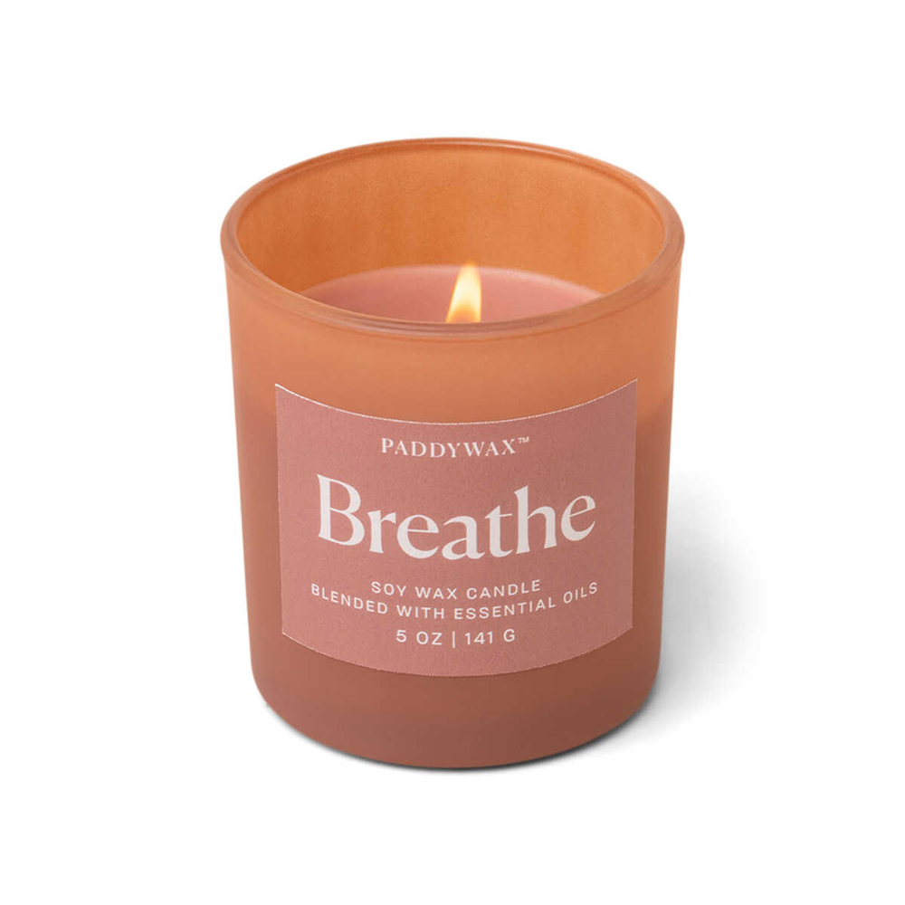 Paddywax - Kırmızı Cam Vazo Breathe 141gr