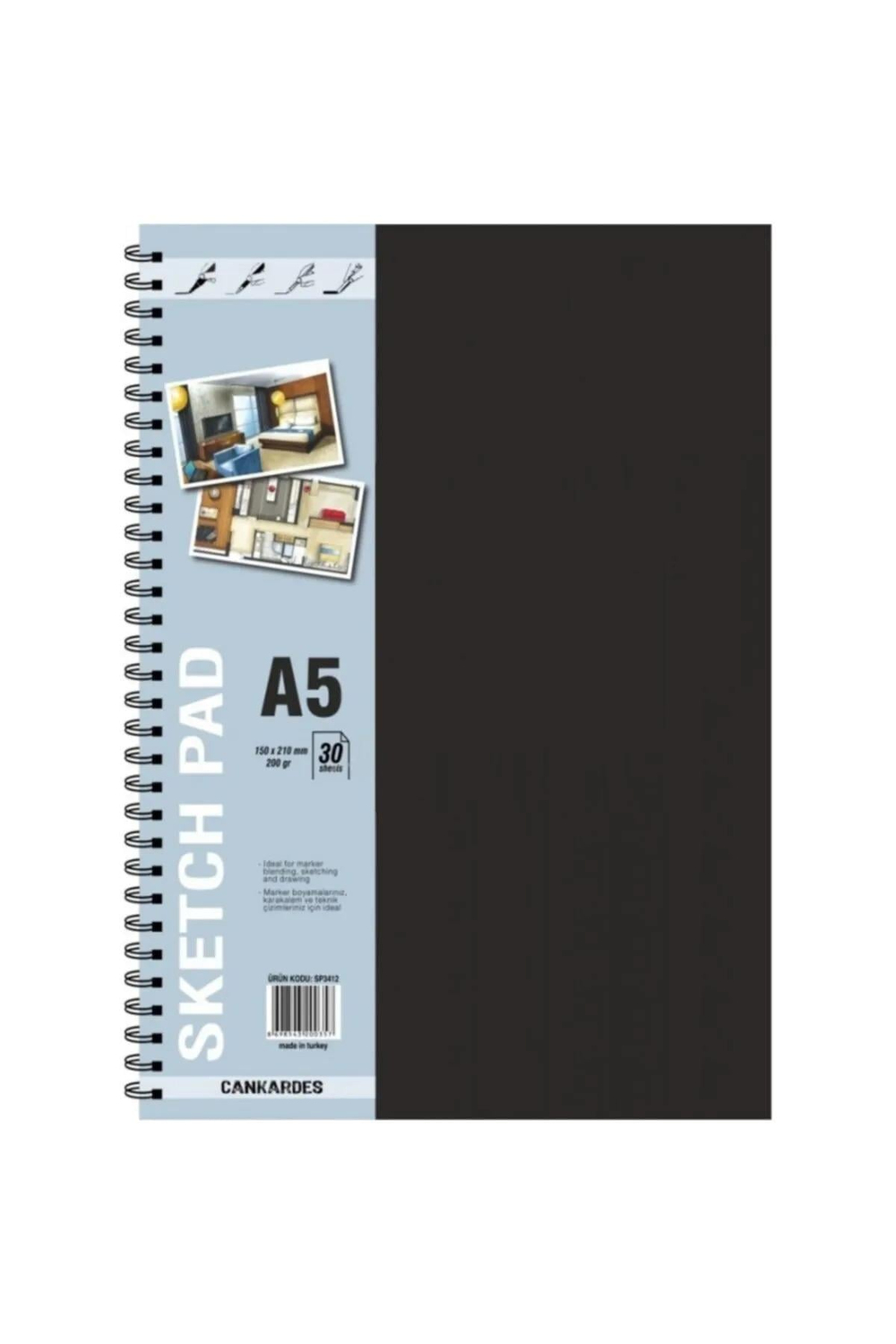 SenseBook Sketch Pad A5 150x210 mm