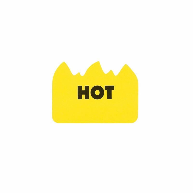 Penco Hot Flame Sticky Note Post İt Sarı