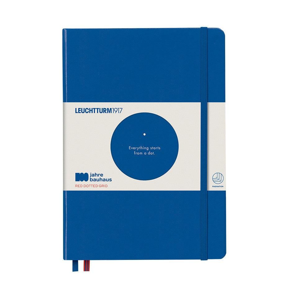 Leuchtturm1917 Bauhaus Serisi Not Defteri, Orta Boy (A5), Sert Kapak, 251 Sayfa Noktalı Defter Royal Blue  359618