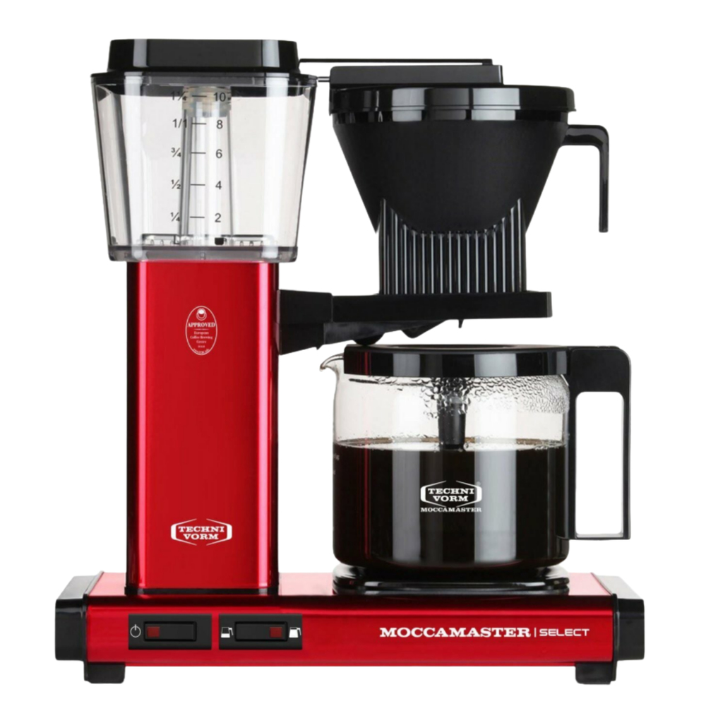 Moccamaster KBG Select Filtre Kahve Makinesi Metalik Kırmızı