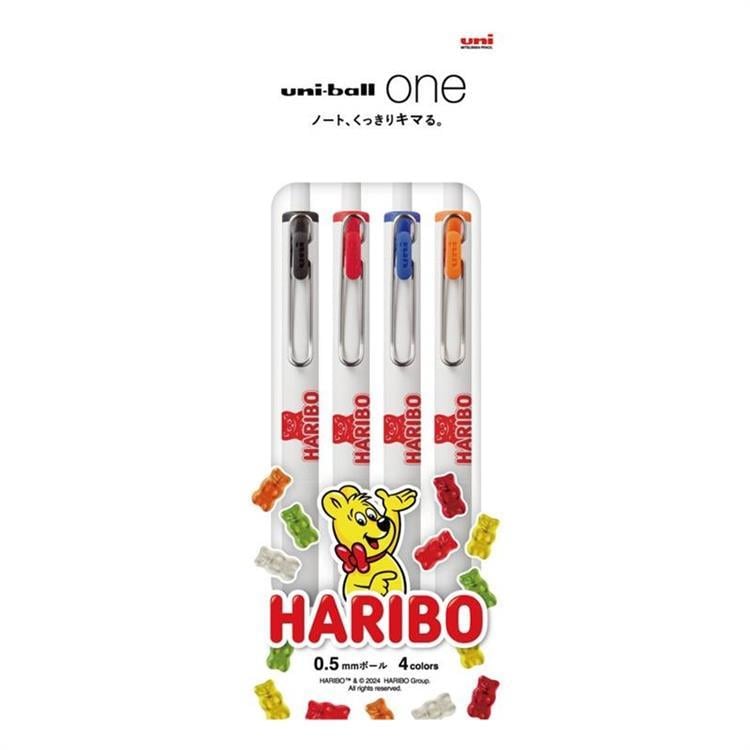 Uni-ball One Haribo Edition 4'lü Jel Kalem Seti