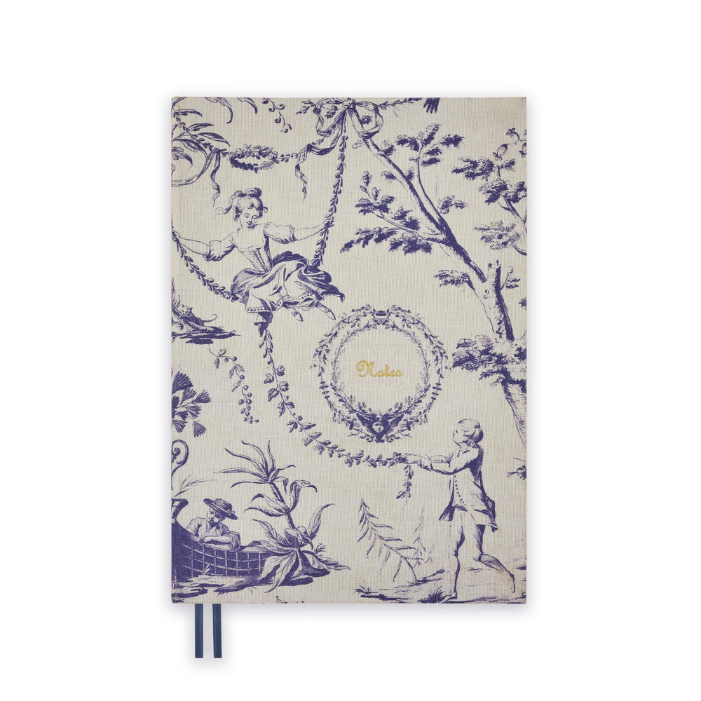 EPISODE TOILE DE JOUY LA BALANCOIRE A5 FLEX LINEN NOTEBOOK