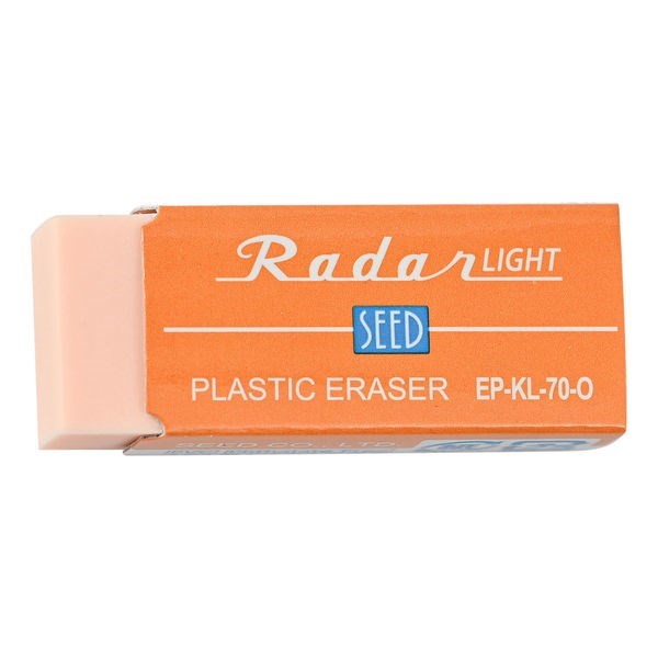 SEED Renkli Şeffaf Radar Plastik Silgi Karışık Renkler