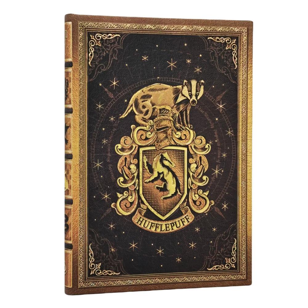 Paperblanks Harry Potter Collection Hufflepuff Journal Sert Kapak 13x18 Çizgisiz Defter PBD6518