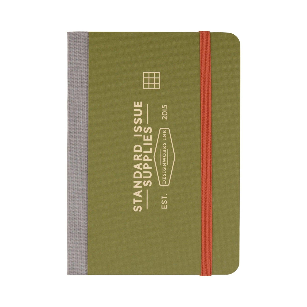 DesignWorks Ink Standart Issue Cep Defter - Army Green Chili